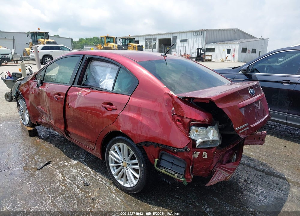 2012 SUBARU IMPREZA 2.0I PREMIUM VIN: JF1GJAD69CH006651