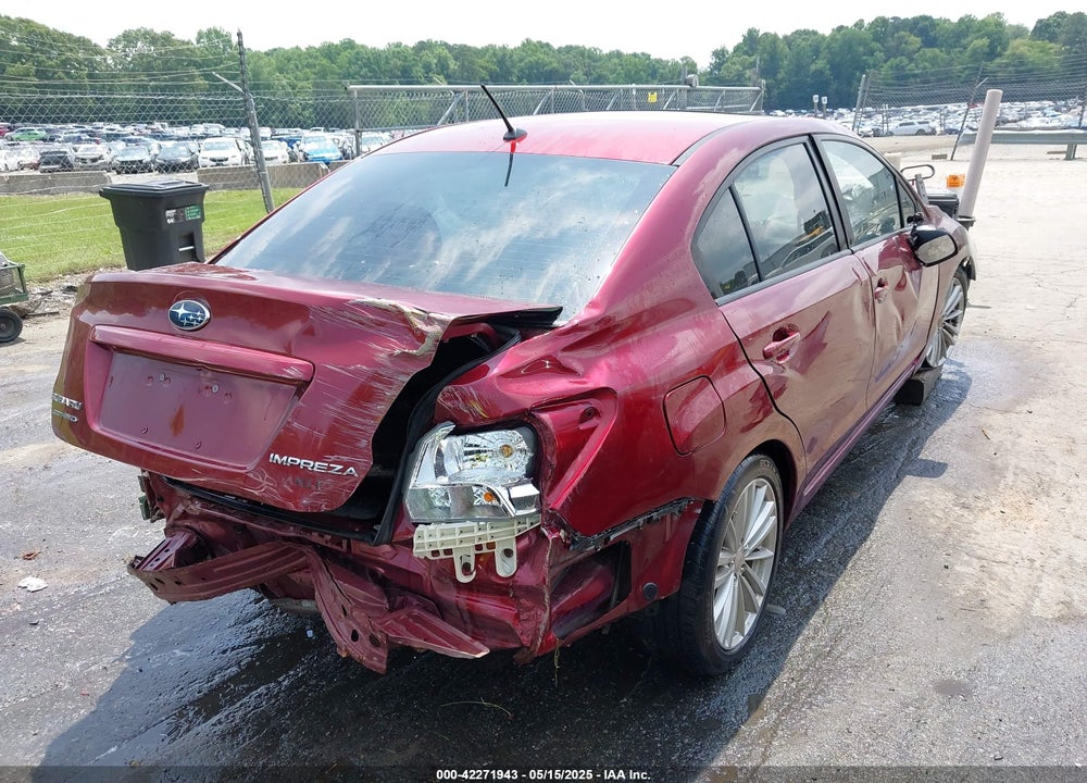 2012 SUBARU IMPREZA 2.0I PREMIUM VIN: JF1GJAD69CH006651