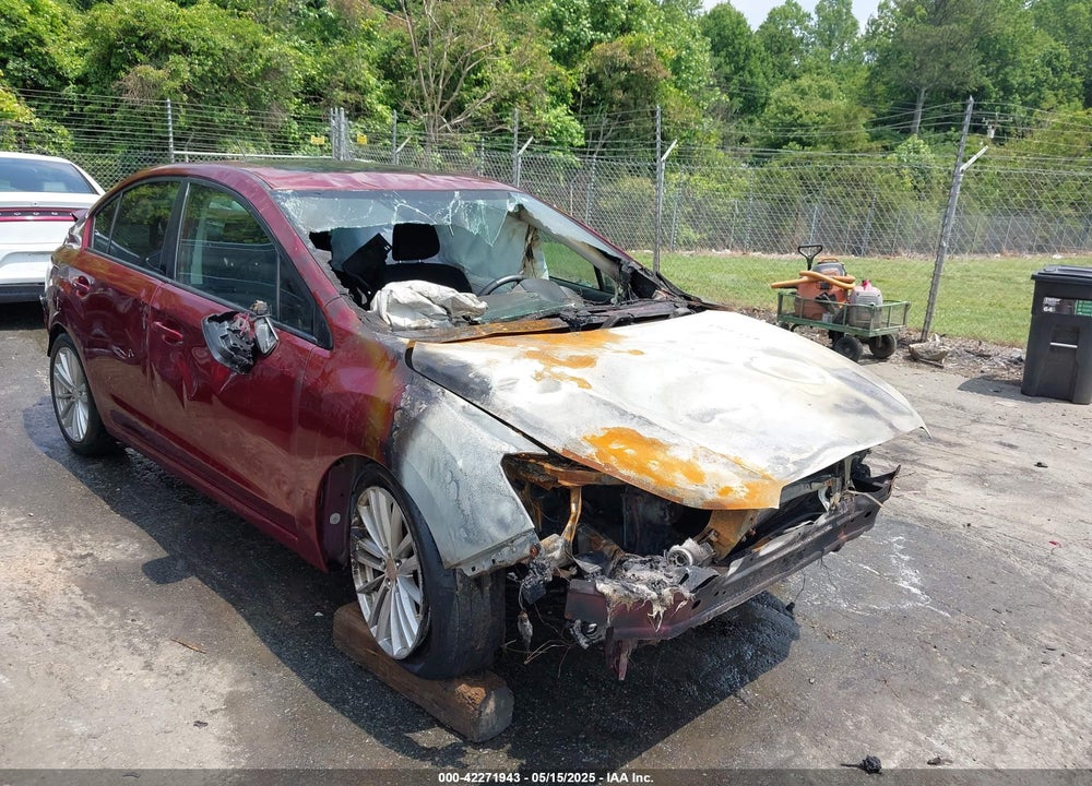 2012 SUBARU IMPREZA 2.0I PREMIUM VIN: JF1GJAD69CH006651