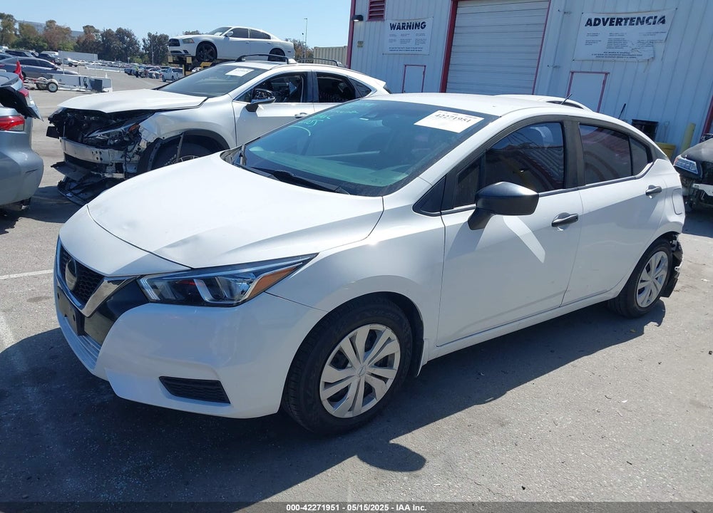 2021 NISSAN VERSA S XTRONIC CVT VIN: 3N1CN8DV7ML858743