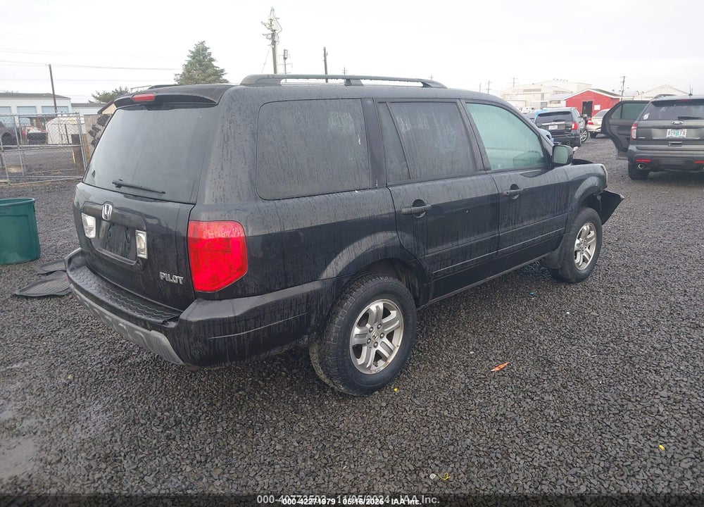 2005 HONDA PILOT EX-L VIN: 2HKYF18755H570370