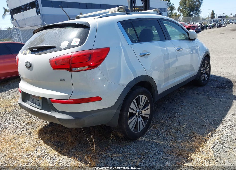 2016 KIA SPORTAGE EX VIN: KNDPC3AC1G7806527