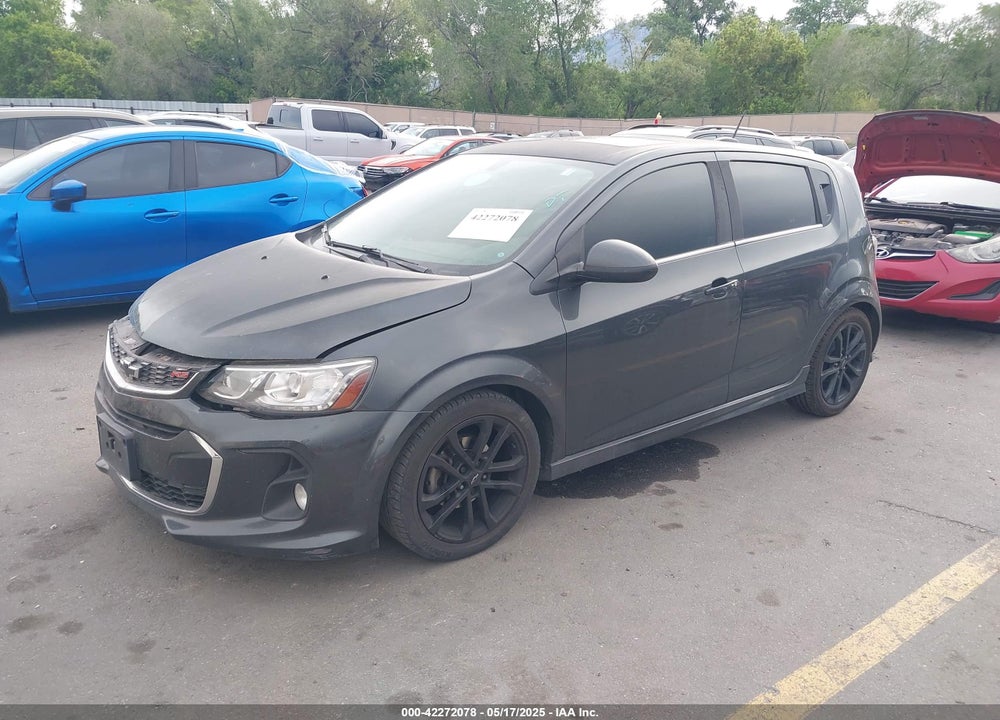 2018 CHEVROLET SONIC VIN: 1G1JD6SB2J4101294