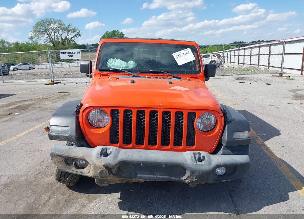 2020 JEEP GLADIATOR VIN: 1C6HJTAG1LL154854
