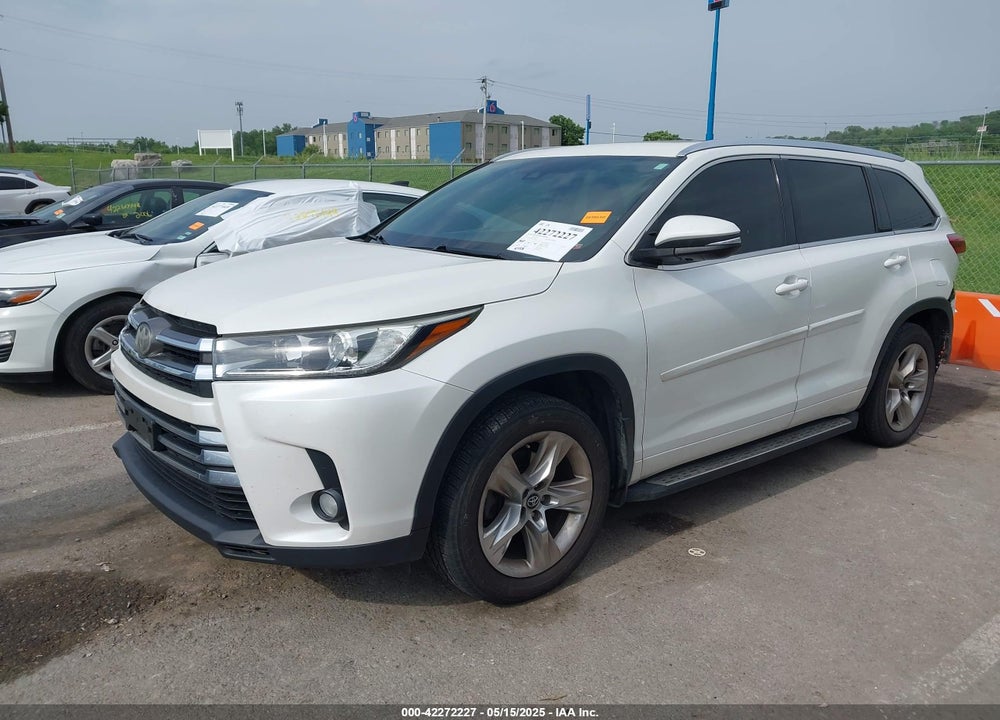 2017 TOYOTA HIGHLANDER LIMITED VIN: 5TDDZRFH9HS389870