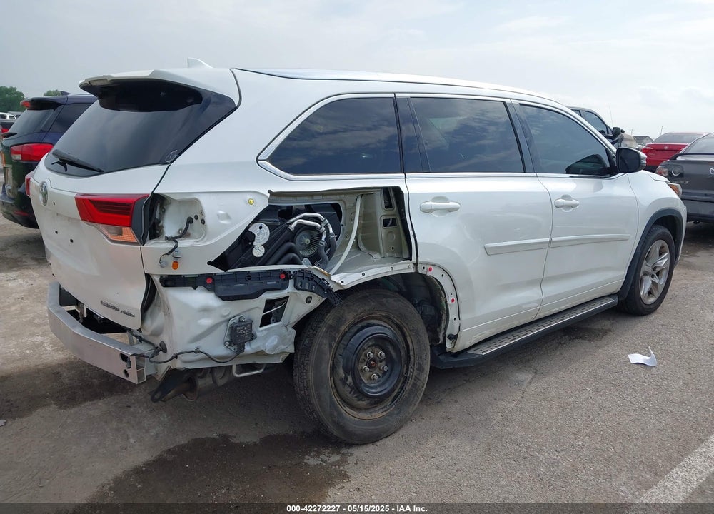 2017 TOYOTA HIGHLANDER LIMITED VIN: 5TDDZRFH9HS389870