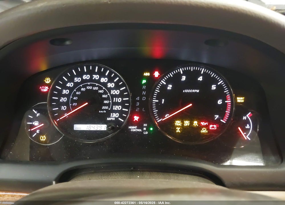 2007 LEXUS GX 470 VIN: JTJBT20X570140528