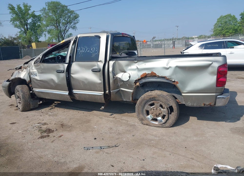 2007 DODGE RAM 2500 LARAMIE VIN: 3D7KS28A27G844001