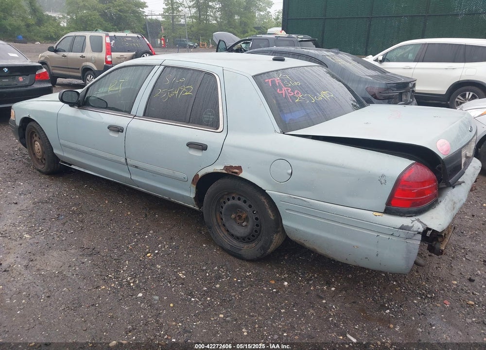 2006 FORD CROWN VICTORIA POLICE/POLICE INTERCEPTOR VIN: 2FAFP71W76X109699
