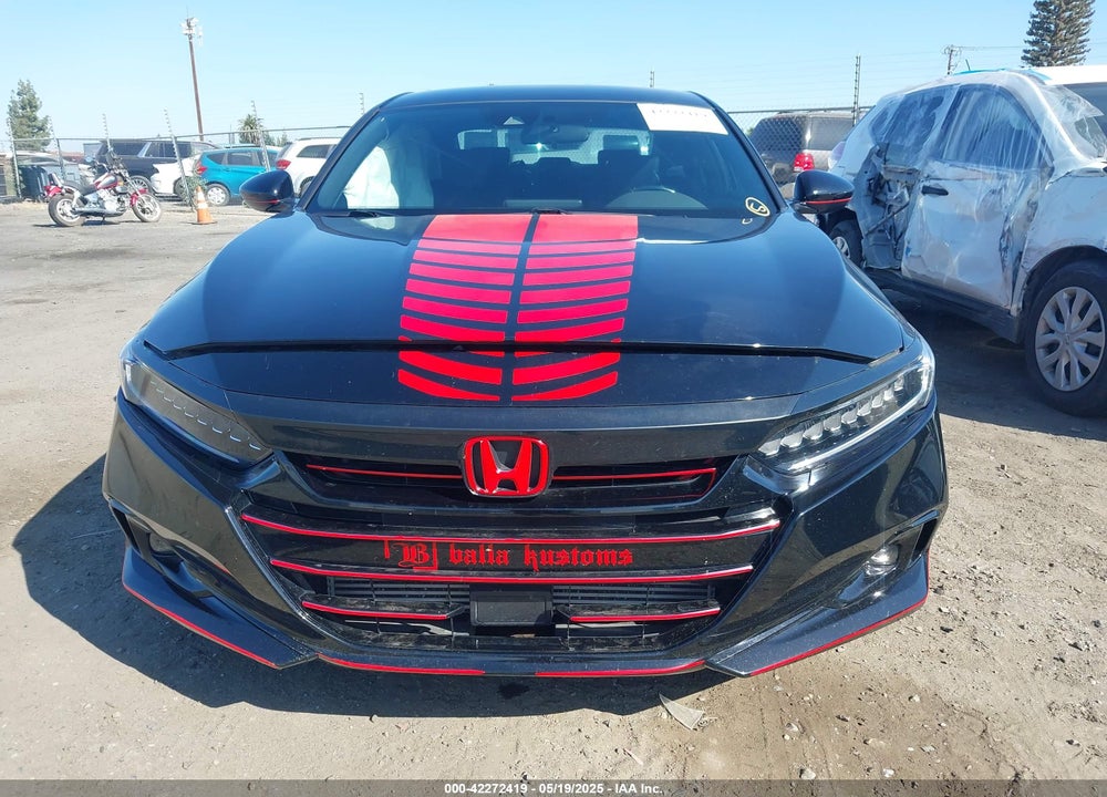 2021 HONDA ACCORD VIN: 1HGCV1F35MA004696