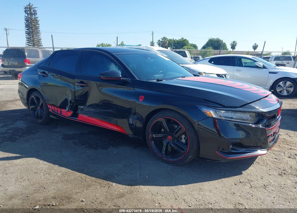 2021 HONDA ACCORD VIN: 1HGCV1F35MA004696