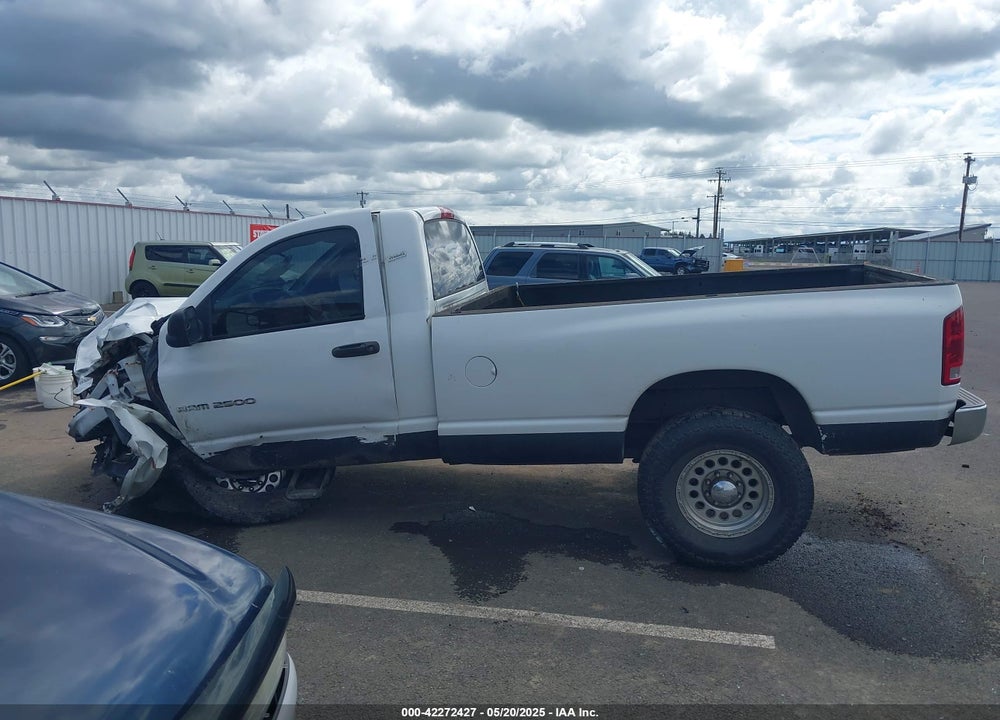 2004 DODGE RAM 2500 ST VIN: 3D7KU26C04G172319