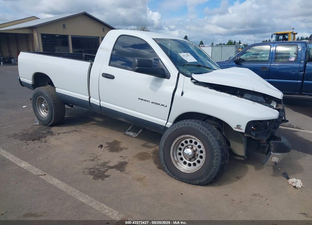 2004 DODGE RAM 2500 ST VIN: 3D7KU26C04G172319