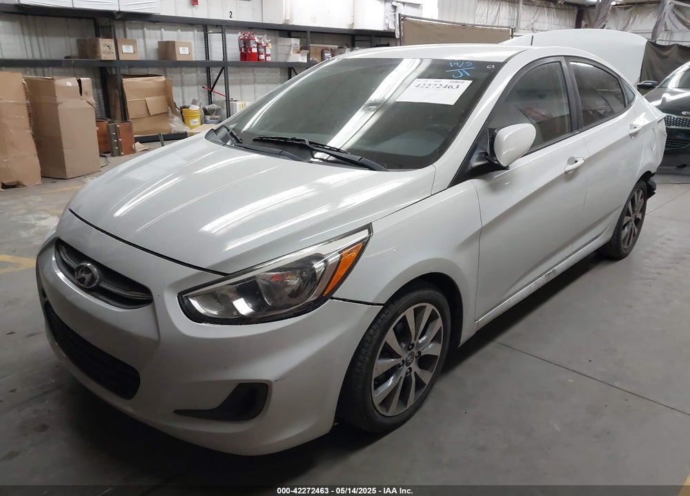 2017 HYUNDAI ACCENT VIN: KMHCT4AE2HU379590