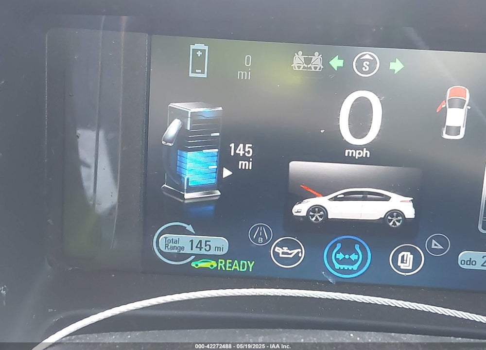2013 CHEVROLET VOLT VIN: 1G1RE6E44DU141359