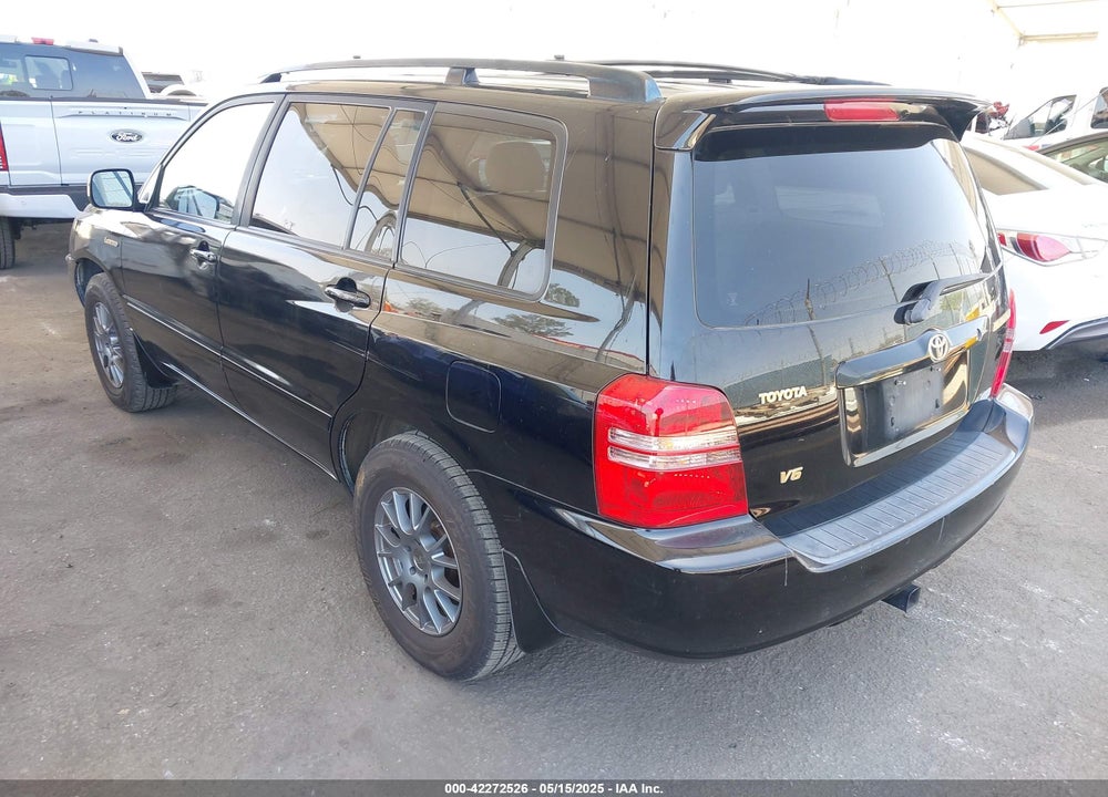 2003 TOYOTA HIGHLANDER LIMITED V6 VIN: JTEGF21A430079236