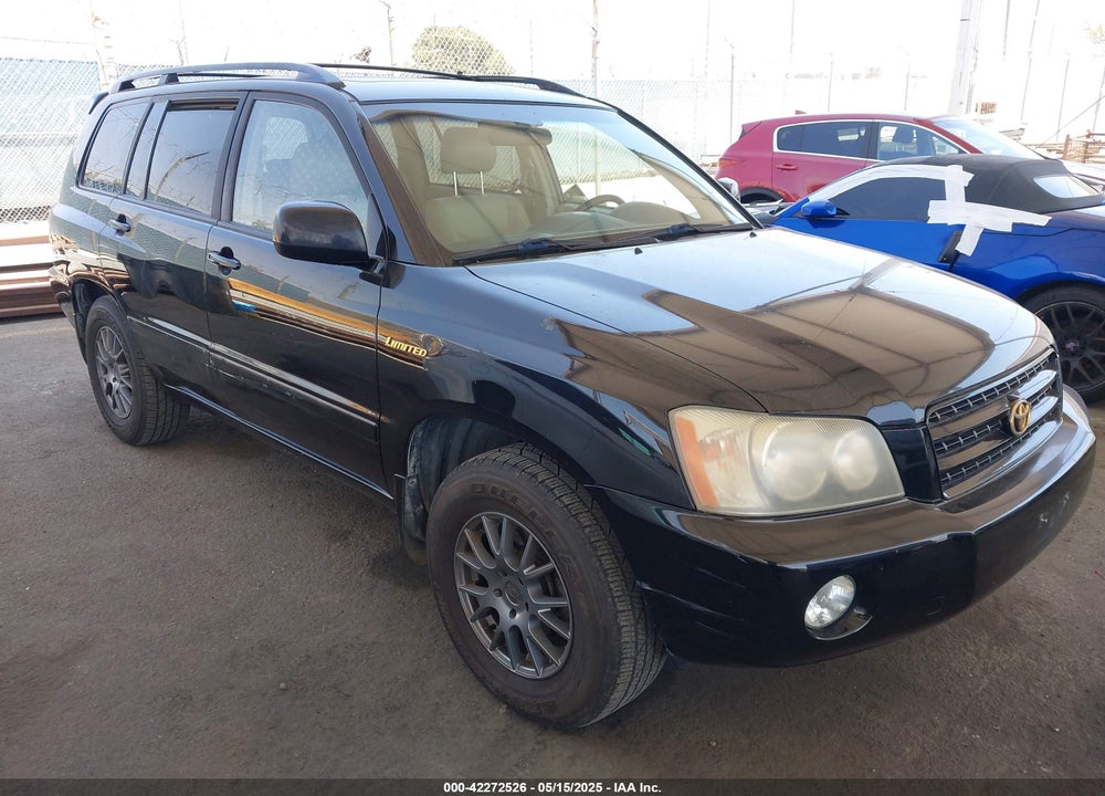 2003 TOYOTA HIGHLANDER LIMITED V6 VIN: JTEGF21A430079236