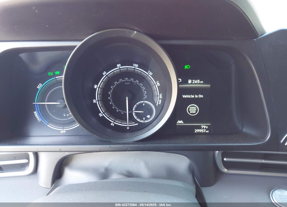 2023 HYUNDAI ELANTRA HYBRID BLUE VIN: KMHLM4AJXPU042660