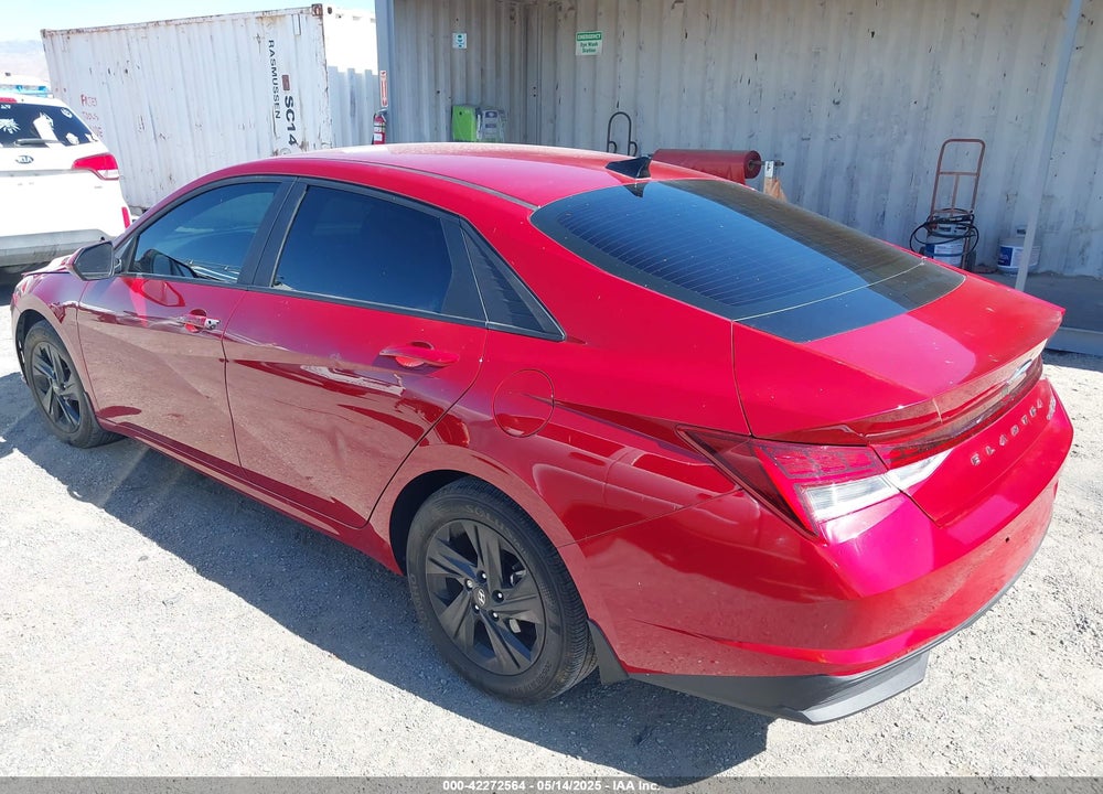 2023 HYUNDAI ELANTRA HYBRID BLUE VIN: KMHLM4AJXPU042660
