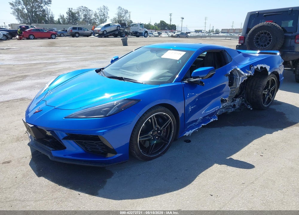 2020 CHEVROLET CORVETTE STINGRAY RWD 1LT VIN: 1G1Y63D45L5117542