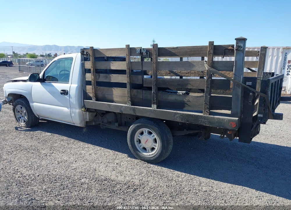 2007 GMC SIERRA 1500 CLASSIC WORK TRUCK VIN: 1GTEC14V07Z192146