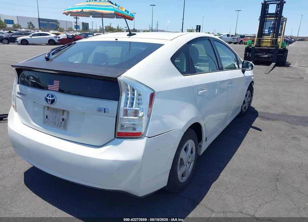 2011 TOYOTA PRIUS FOUR VIN: JTDKN3DU4B1332044