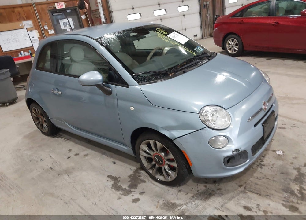 2015 FIAT 500 SPORT VIN: 3C3CFFBR9FT624227