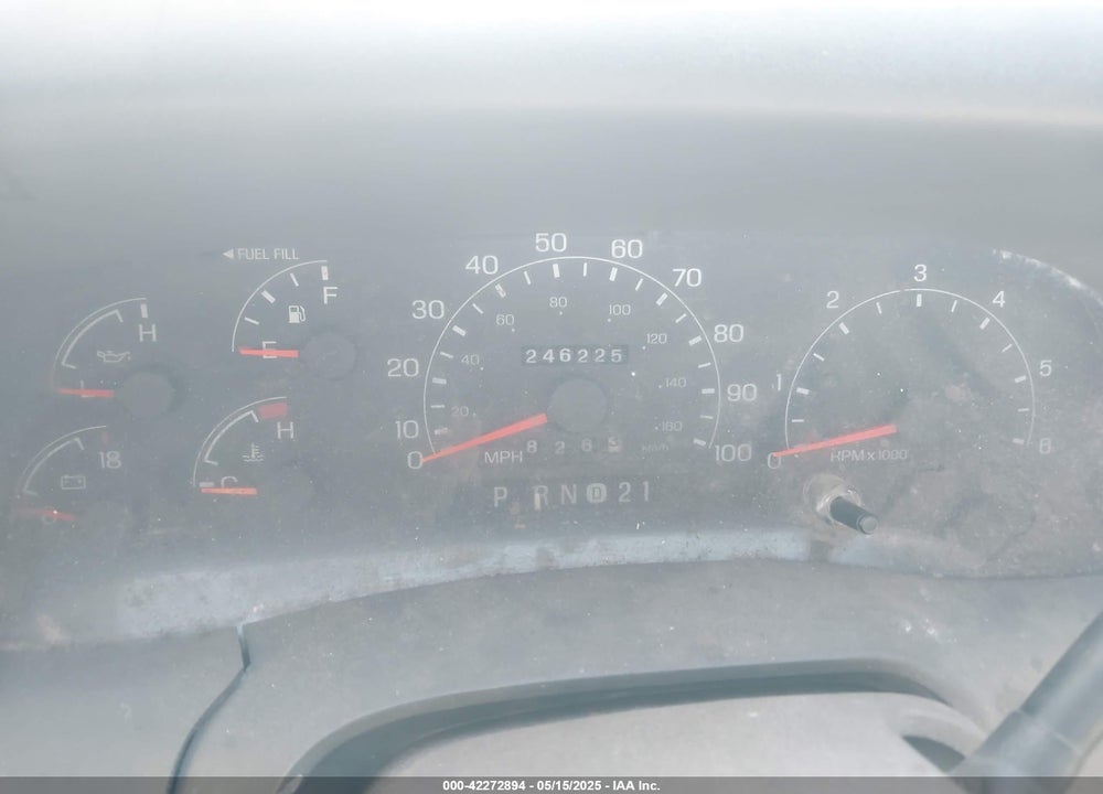 2000 FORD F-250 LARIAT/XL/XLT VIN: 1FDNF20L4YEC96760