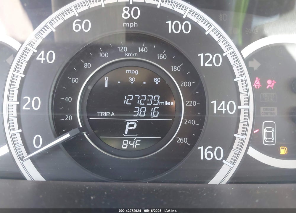 2013 HONDA ACCORD EX-L VIN: 1HGCR2F81DA238162