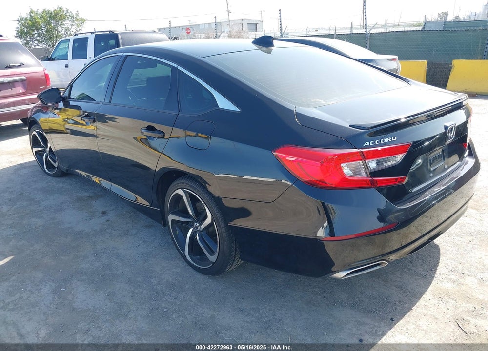 2020 HONDA ACCORD SPORT VIN: 1HGCV1F38LA058038
