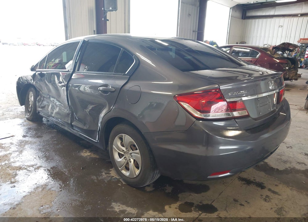 2015 HONDA CIVIC LX VIN: 19XFB2F58FE700500
