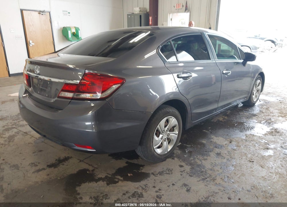 2015 HONDA CIVIC LX VIN: 19XFB2F58FE700500