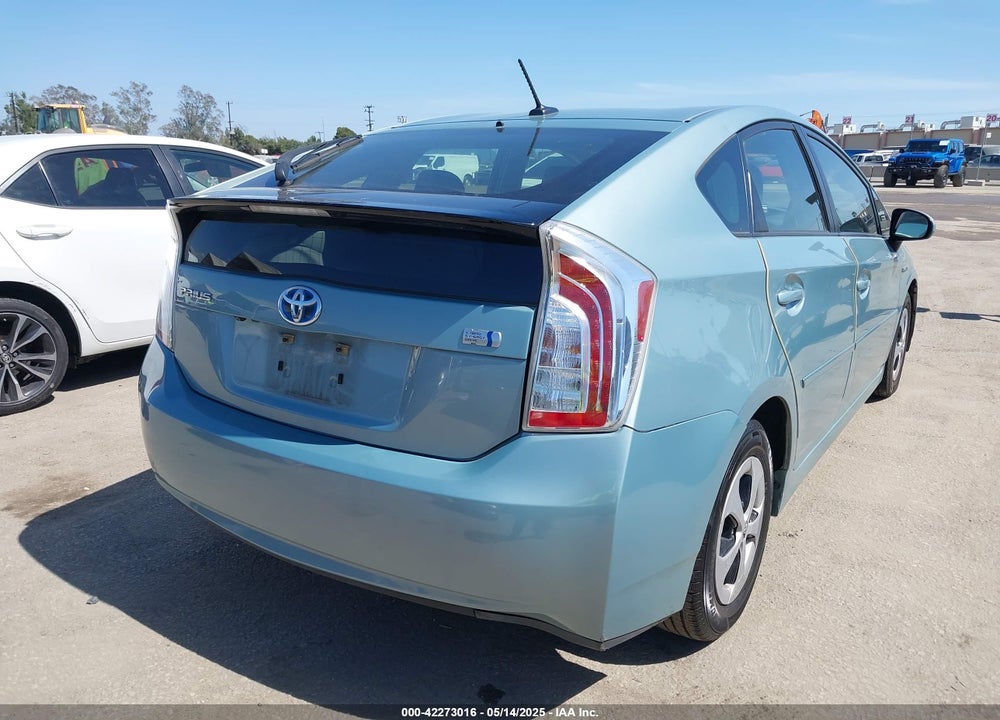 2014 TOYOTA PRIUS FOUR VIN: JTDKN3DU2E1841005