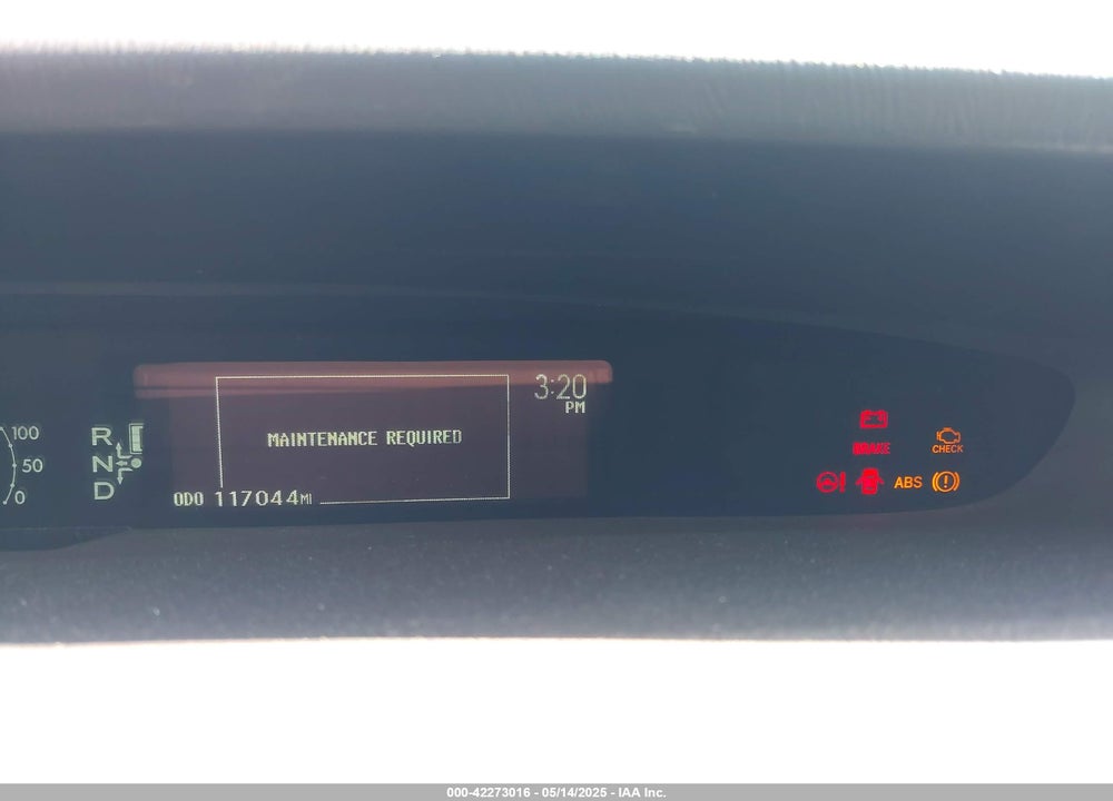 2014 TOYOTA PRIUS FOUR VIN: JTDKN3DU2E1841005