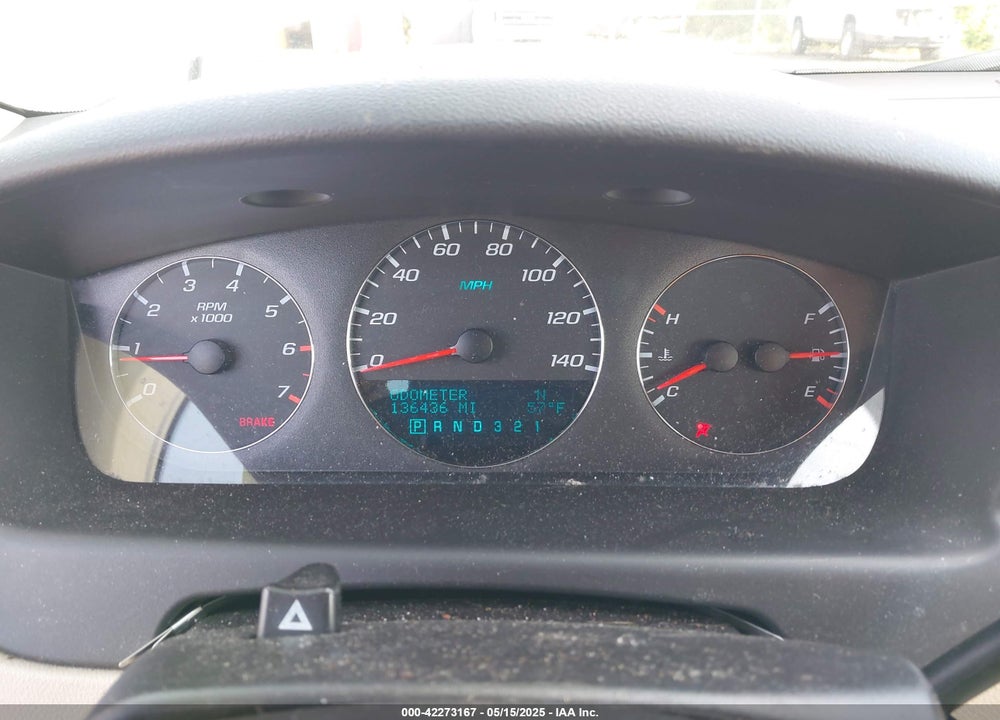 2009 CHEVROLET IMPALA VIN: 2G1WT57N591195605