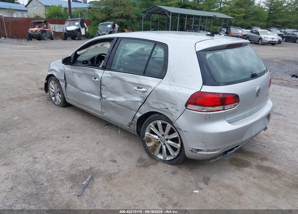 2013 VOLKSWAGEN GOLF 2.0L TDI 4-DOOR VIN: WVWDM7AJ7DW133430