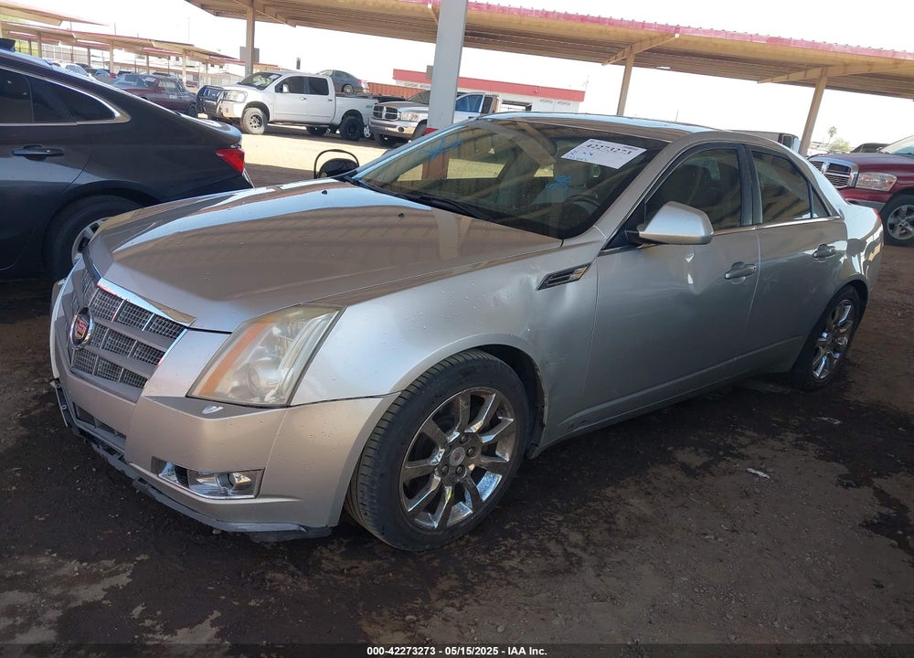 2008 CADILLAC CTS VIN: 1G6DP57V580112884