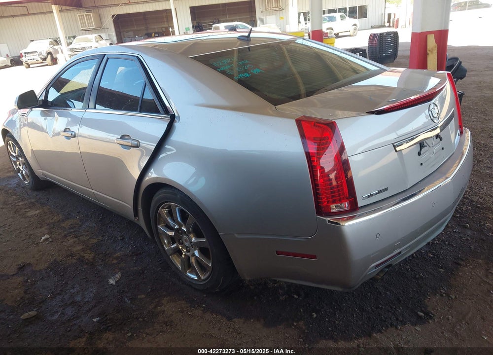 2008 CADILLAC CTS VIN: 1G6DP57V580112884