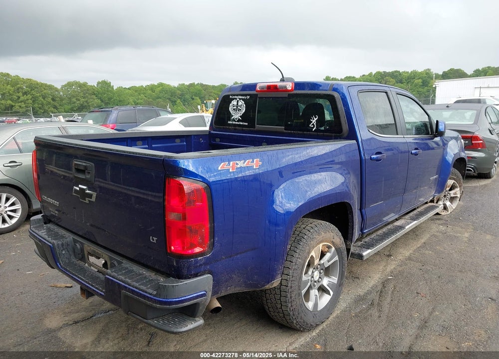 2016 CHEVROLET COLORADO LT VIN: 1GCGTCE39G1294903