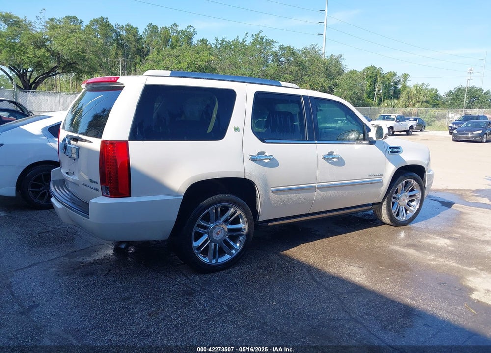 2012 CADILLAC ESCALADE HYBRID PLATINUM VIN: 1GYS3FEJ6CR251197