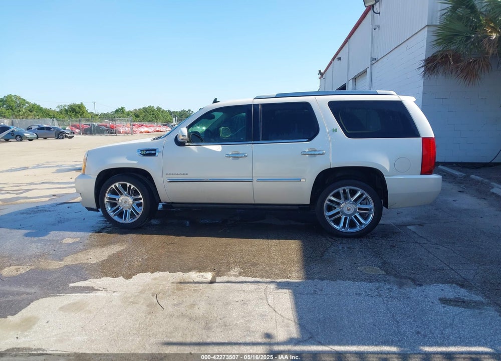 2012 CADILLAC ESCALADE HYBRID PLATINUM VIN: 1GYS3FEJ6CR251197