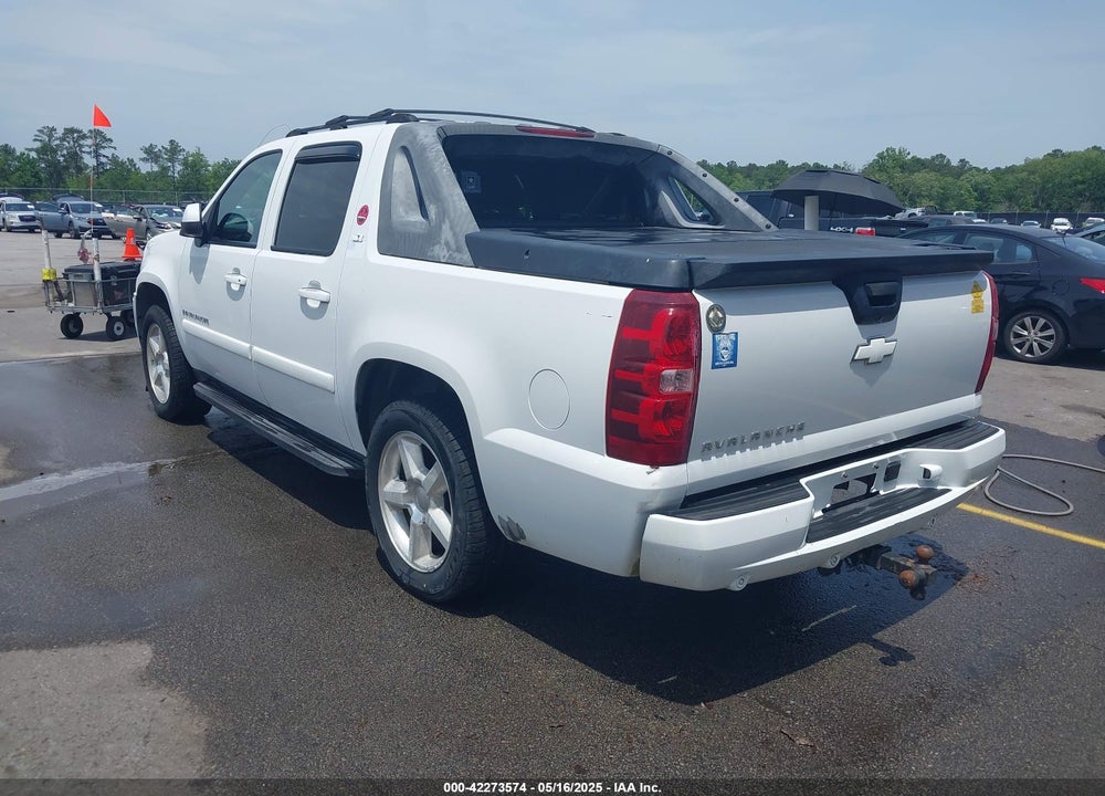 2007 CHEVROLET AVALANCHE 1500 LTZ VIN: 3GNEC12J17G147854