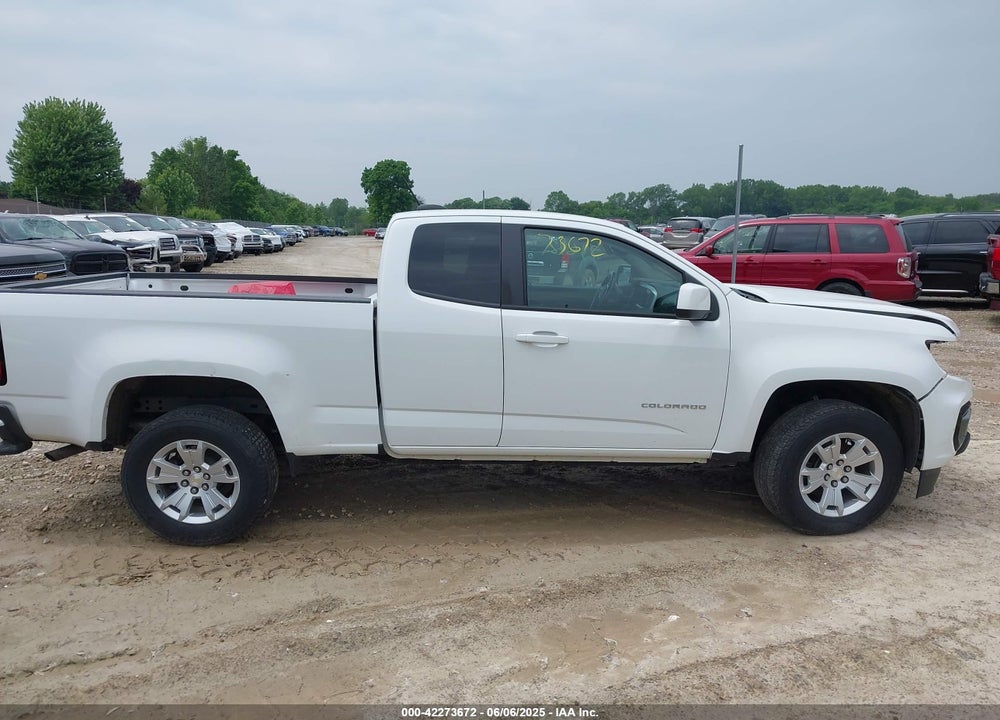2021 CHEVROLET COLORADO 2WD LONG BOX LT VIN: 1GCHSCEA8M1205131