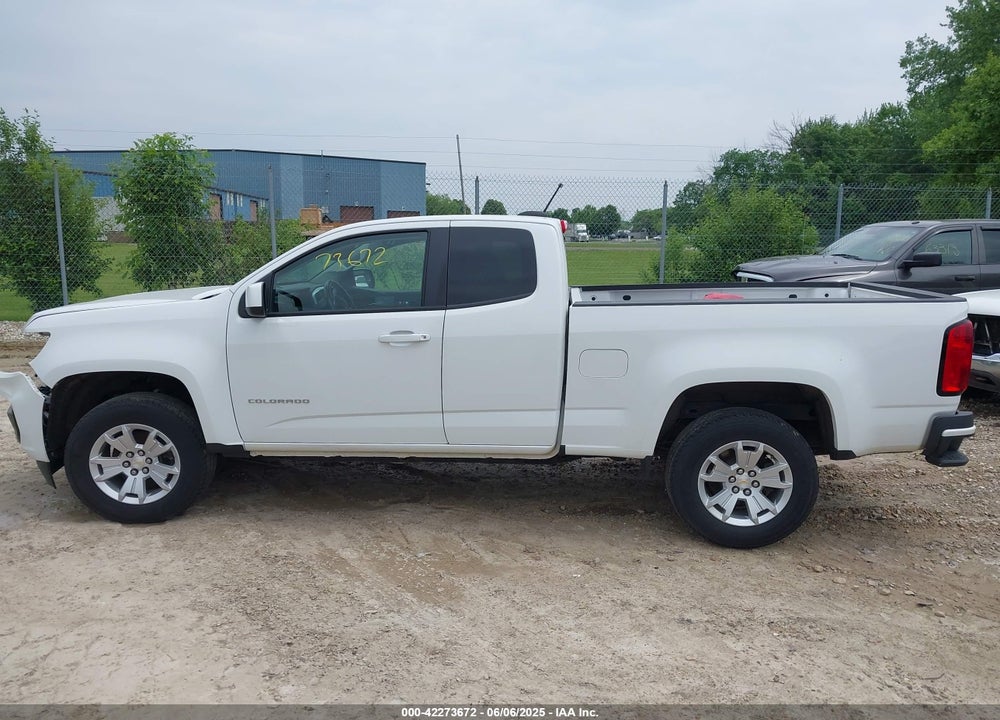 2021 CHEVROLET COLORADO 2WD LONG BOX LT VIN: 1GCHSCEA8M1205131
