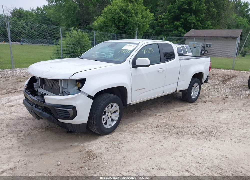2021 CHEVROLET COLORADO 2WD LONG BOX LT VIN: 1GCHSCEA8M1205131