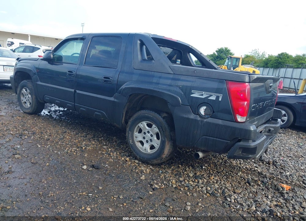 2003 CHEVROLET AVALANCHE 1500 VIN: 3GNEK13T83G153535