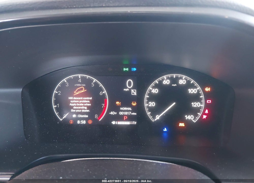 2025 HONDA CR-V VIN: 5J6RS3H48SL007428