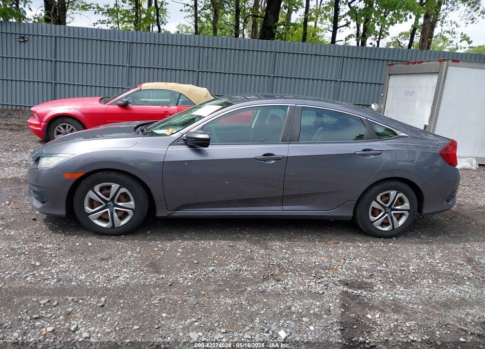 2017 HONDA CIVIC LX VIN: 19XFC2F55HE076901
