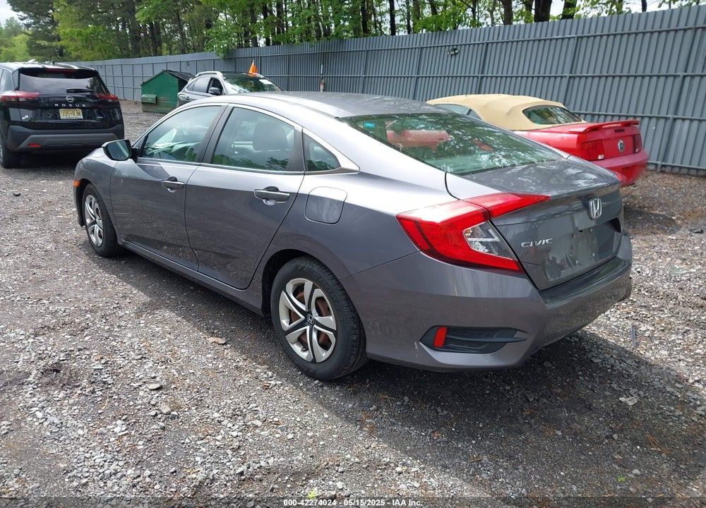 2017 HONDA CIVIC LX VIN: 19XFC2F55HE076901