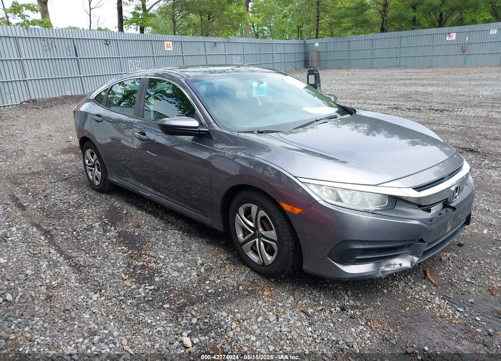 2017 HONDA CIVIC LX VIN: 19XFC2F55HE076901